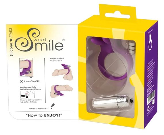 Віброкільце з кроликом Sex Aura | Зображення 6