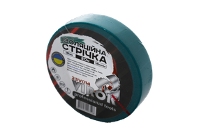 Стричка изоляцийна VIROK : 18 мм 20 м x 0,18 мм ЗЕЛЕНА [13/117] VR-23V014