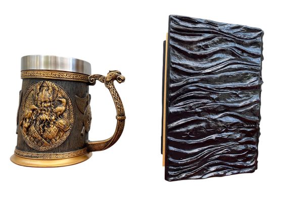 Подарунковий набір Кухоль 3D Скандинавські Боги та Блокнот 3D «Книга, що дивиться у відповідь» | Зображення 1