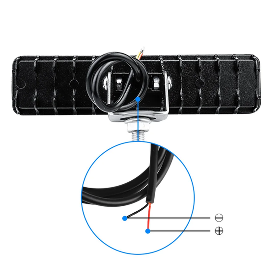 Додаткова світлодіодна LED фара, 6D лінза 18 W, 145 х 35 мм, 9-30 B | Зображення 2