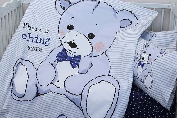 Детский комплект Teddy blue | Зображення 1