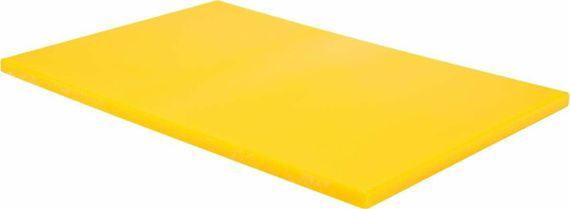 Дошка для нарізання кухонна, жовта; 600х 400х 20 мм YG-02182
