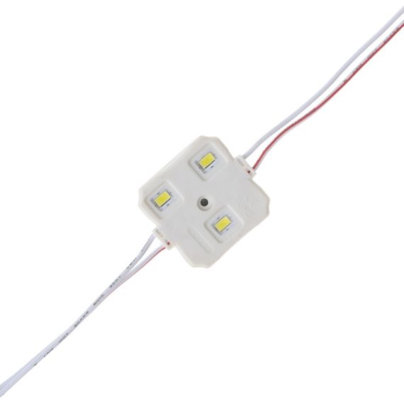 Светодиодный модуль 12V 0.72W SMD 5630 CW IP65 (BY-017/3)