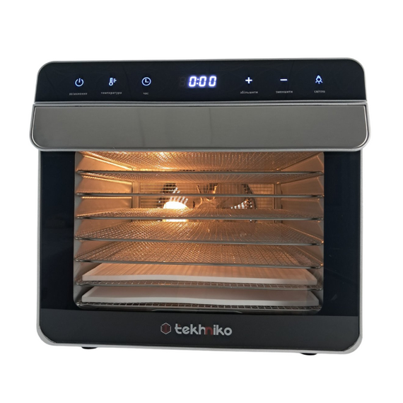 Дегідратор професійний Tekhniko DH-08A-SS нержавіюча сталь (8 лотків) | Зображення 1