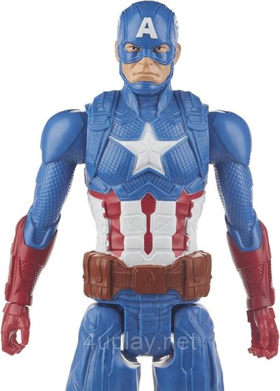 Игровая фигурка Капитан Америка 30 см Оригинал Marvel Titan Hero Captain America 12” Action Figure | Зображення 6