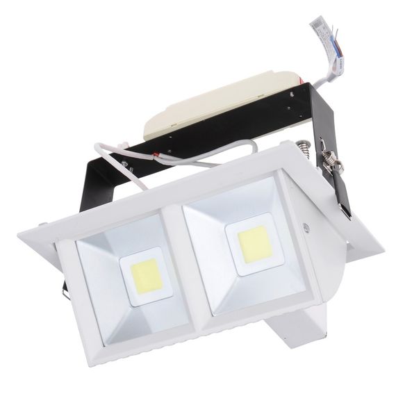 Светильник потолочный LED врезной  LED-233/2x20W CW | Зображення 2