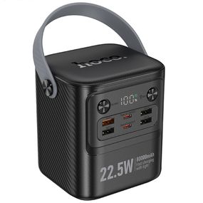 Портативний ЗП Power Bank Hoco J152 Tough 22.5W+PD20W 80000 mAh Black