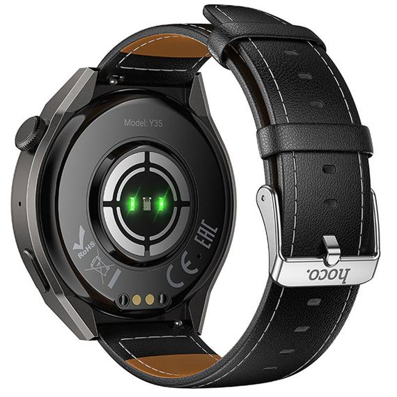 Смарт-годинник Hoco Y35 Smart sports watch (call version) Black | Зображення 1