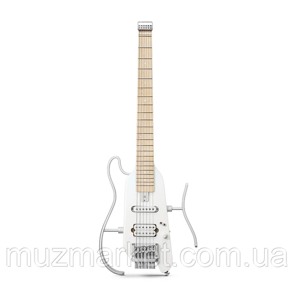 Silent гітара Donner HUSH-X White