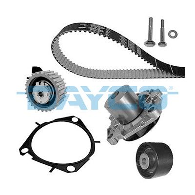 Комплект ремня ГРМ с помпой DAYCO KTBWP7610