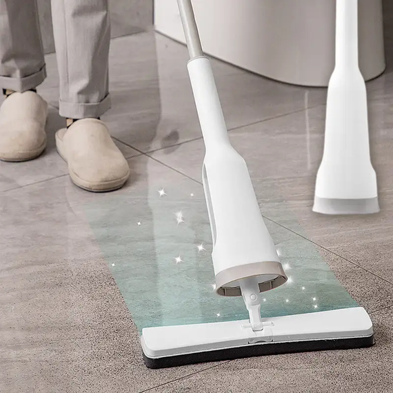 Швабра з віджимом Household mop Family Helper для швидкого прибирання для миття підлог та вікон | Зображення 3
