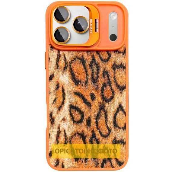Чохол TPU+PC Wild Leopard with MagSafe and Lens для Apple iPhone 17 Air (6.5") Orange | Зображення 4
