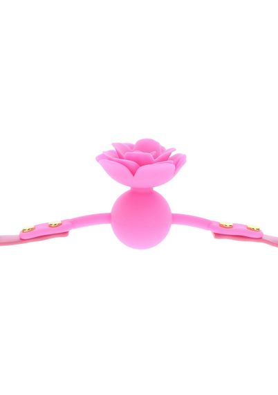 Кляп силиконовый Розочка Taboom Rose Ball Gag, розовый Sex Aura | Зображення 4