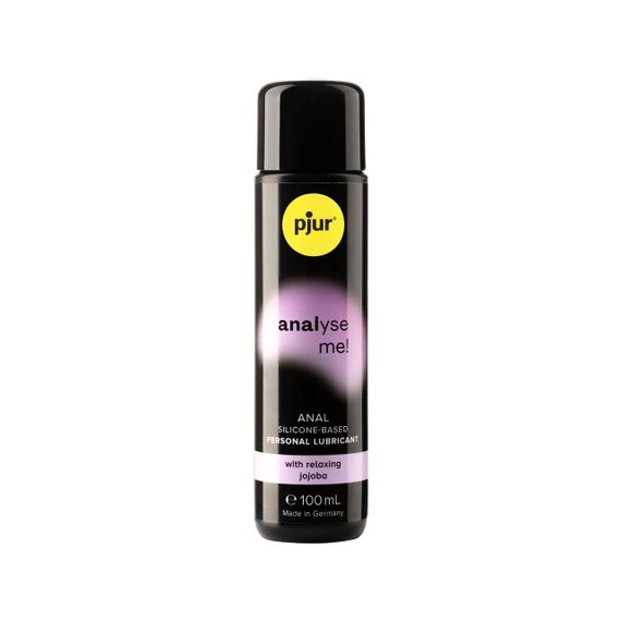 Анальна змазка pjur analyse me! Relaxing jojoba silicone 100 мл на силіконовій основі з олією жожоба