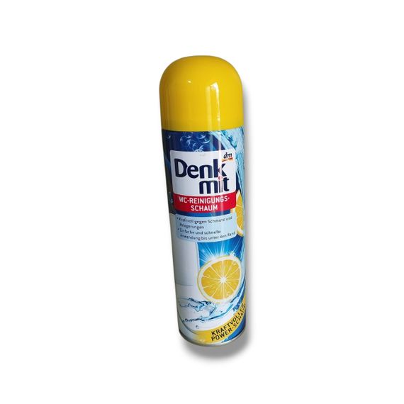 Denkmit Засіб для унітазу піна WC-Reinigung Schaum Zitrone 500ml