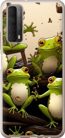 Чехол на Huawei P Smart 2021 Жабки "5656u-2100-17620"