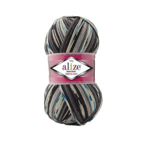 Пряжа Alize SUPERWASH COMFORT 7650 алізе супервош 75% вовна 25% поліамід