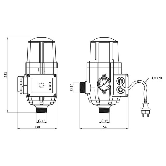 Автоматичний контролер тиску Agua JB-2 (CV035104) | Зображення 1