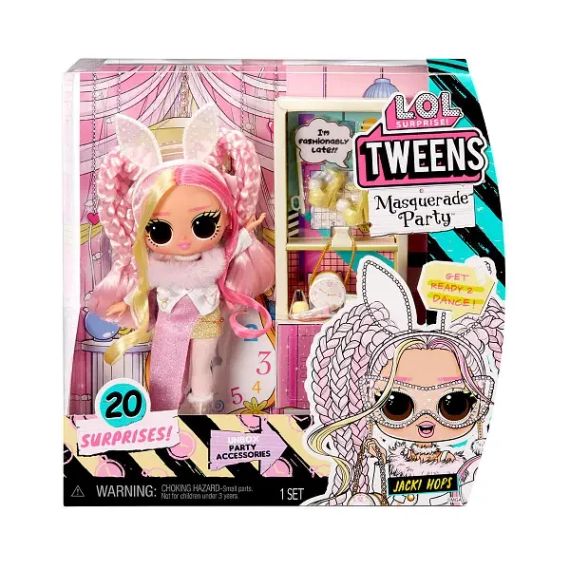 Игровой набор LOL Surprise Tweens Masquerade party Джекки Хопс серия Подростки (584100)