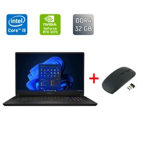 Ігровий ноутбук Б-клас MSI GS76 Stealth 11 UG / 17.3" (1920x1080) IPS / Intel Core i9-11900H (8 (16) ядер по 2.1 - 4.9 GHz) / 32 GB DDR4 / 1000 GB SSD / nVidia GeForce RTX 3070, 8 GB GDDR6, 256-bit / WebCam / Windows 11 б/в + Подарунок Миша / USB