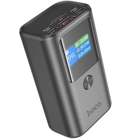 Портативний ЗП Power Bank Hoco Q17A Electric PD30W 10000 mAh Space Gray | Зображення 1
