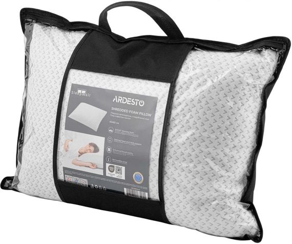 Ортопедична подушка Ardesto Sleepwell ART4060SHP 40х60 см біла | Зображення 4