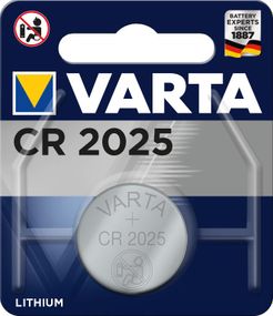 Батарейка VARTA CR 2025   BLI 1 LITHIUM (06025101401)