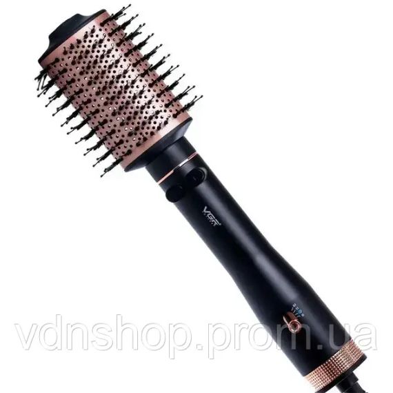 Фен-щітка, мультистайлер з холодним та гарячим повітрям VGR V-494, фен стайлер для волосся 800 Вт | Зображення 2