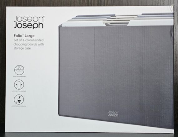 Набор из 4-х разделочных досок Джозеф Джозеф Joseph Joseph Folio Cutting Board Set Large 60184 Оригинал | Зображення 8