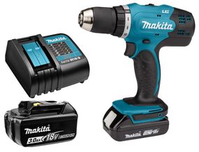 Шурупокрут акумуляторний Makita DDF453BEO1 (42 Нм, 1.5-13 мм, LXT)