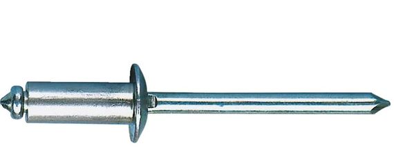 Витяжне заклепування з циліндричним бортиком Wurth A2 8X8