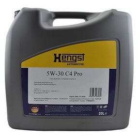Моторное масло синтетическое 5W-30 C4 Pro-(20L) 5W-30 C4 Pro-(20L), Hengst Oil, 1553800000,