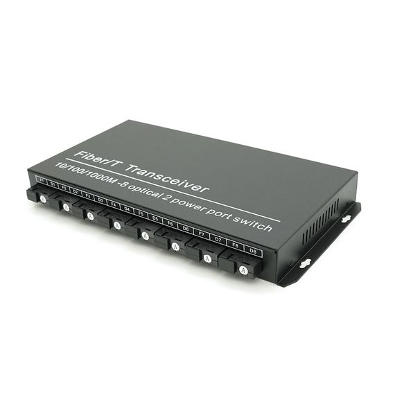 Коммутатор UPLINK UFS CK-880IS8F2E Fiber Switch 8Fiber 100Mbps+2 1000M RJ45