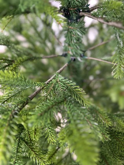 Искусственная елка HVOYA Forest 180 см зеленая литая с салатовыми кончиками | Зображення 4