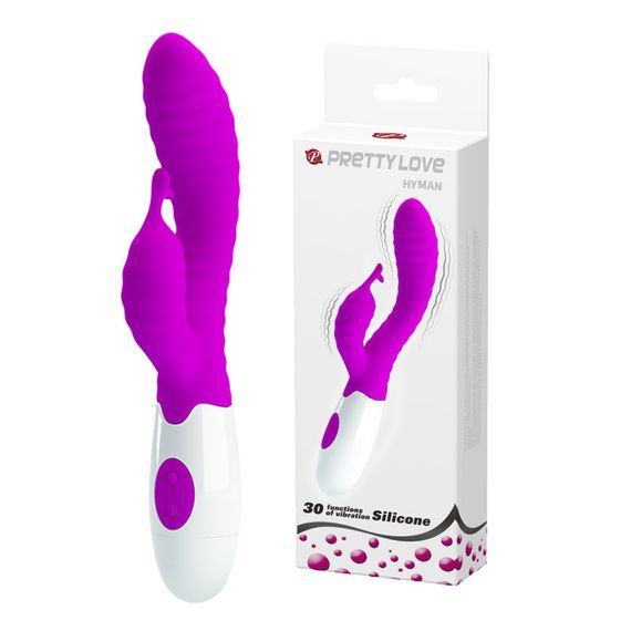 Вібратор - Pretty Love Hyman Vibrator Purple sexstyle