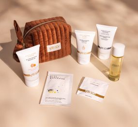 Набор чувственной косметики для пар Delightful Velvet Kit, цвет: коньяк YESforLOV (Франция) Sex Aura