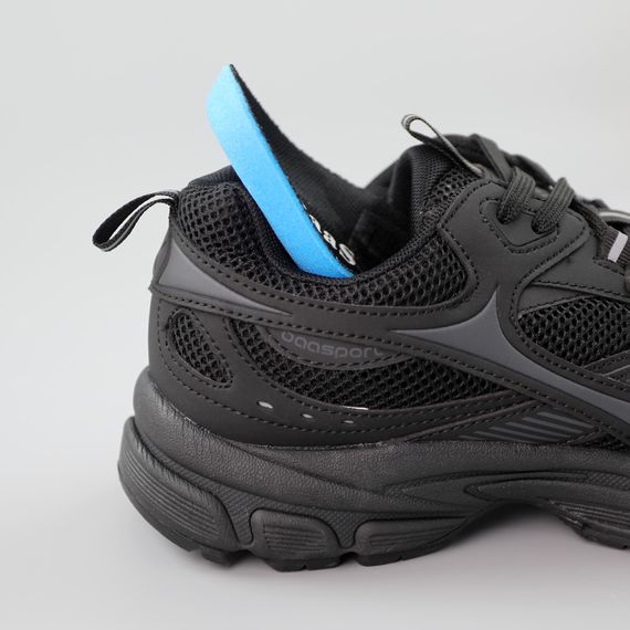 Кросівки чоловічі шкіряні 591326 Чорні 41 42 43 44 45 | Зображення 6