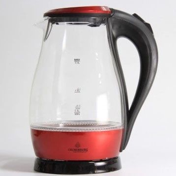 Електрочайник Crownberg Cb-9114 1.7 Л Скляний Електричний Чайник Crownberg | Зображення 9