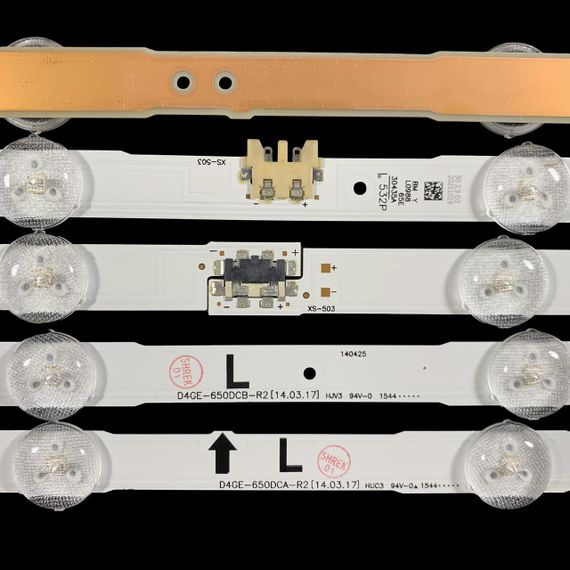 LED підсвітка TV Samsung 65" inch 1362mm D4GE-650DCA-R2 D4GE-650DCB-R2 (2014SVS65F) 16шт. | Зображення 2