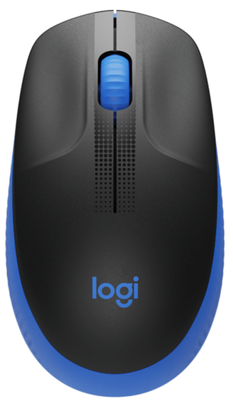Миша Logitech M190 Full-size Wireless Blue