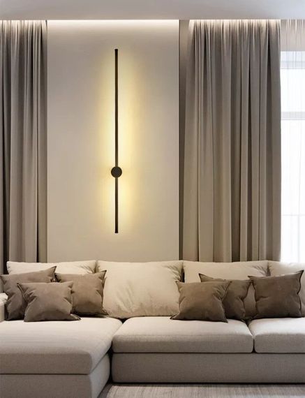 Бра LED 27025 Чорний 10х6х80 см. | Зображення 3