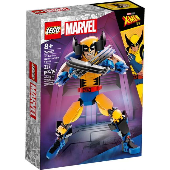 Конструктор LEGO Marvel Фігурка Росомахи для складання 327 деталей (76257)