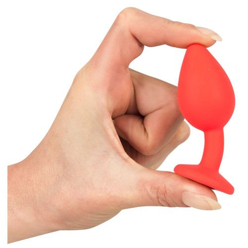 Анальна пробка  - Colorful Joy Jewel Red Plug Small | Зображення 3