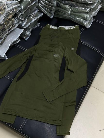 Комплект 4 в 1 Vanguard олива 🇺🇸 Костюм Olive Софт Шел + Термобілизна Esdy + Ботінки Esdy Автошнурівка +Убакс | Зображення 5