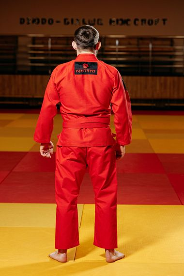 Кімоно для грепплінгу червоне, TM "Kintayo", 190 зріст, щільність 450 гр/м.кв. | Зображення 6