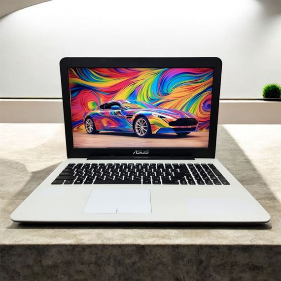 Ноутбук Б-клас Asus X555S / 15.6" (1366x768) TN / Intel Pentium N3700 (4 ядра по 1.6 - 2.4 GHz) / 4 GB DDR3 / 120 GB SSD / nVidia GeForce 920M, 1 GB GDDR3, 64-bit / WebCam б/в | Зображення 1