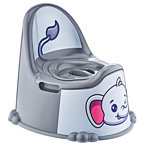 Горщик дитячий з декором Зоопарк Слон Paty Potty ELIF