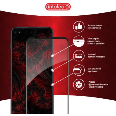 Стекло защитное Intaleo Full Glue MOTO G100 (1283126521331) | Зображення 2