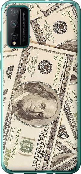 Чехол на Huawei Honor Play 4T Pro Доллары "3016u-1914-17620"