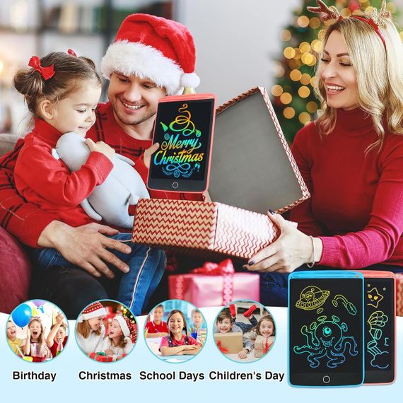 РК планшет для письма SUNLU 2 шт., електронна дошка для малювання, стираний блокнот для малювання, іграшка д | Зображення 6